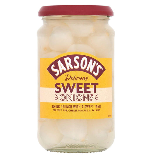 Sarson's Sweet Onions Pickle 460g (Case of 6) - Three Lions Pantry