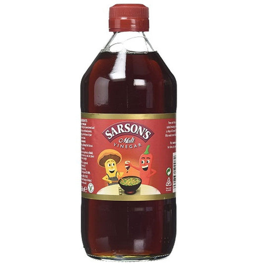 Sarsons Malt Vinegar - 568ml  (Case of 12) - Three Lions Pantry