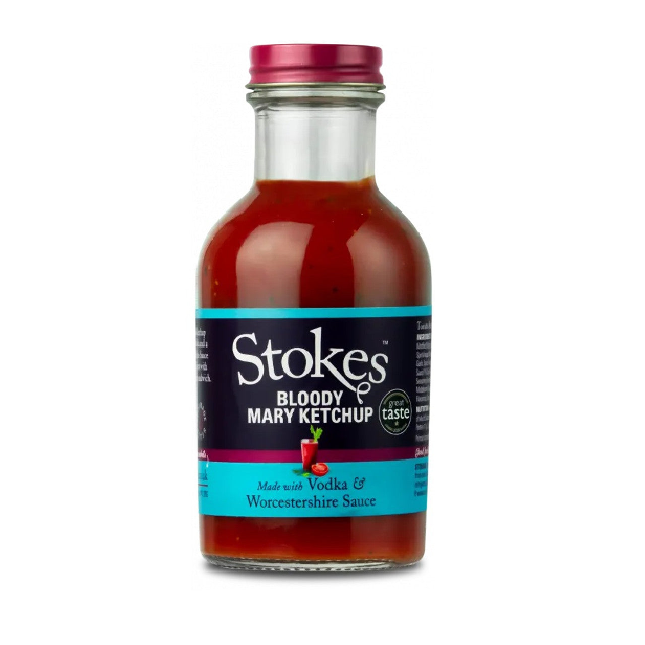Stokes Bloody Mary Ketchup with Vodka - 300g  (Case of 6) - Three Lions Pantry