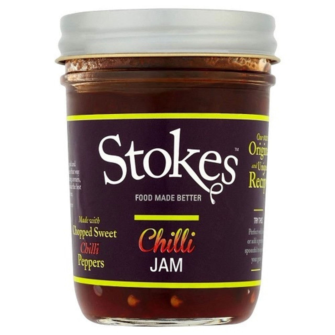 Stokes Chilli Jam 250g  (Case of 6) - Three Lions Pantry