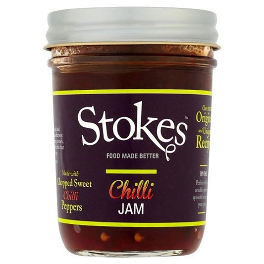 Stokes Chilli Jam 250g  (Case of 6) - Three Lions Pantry
