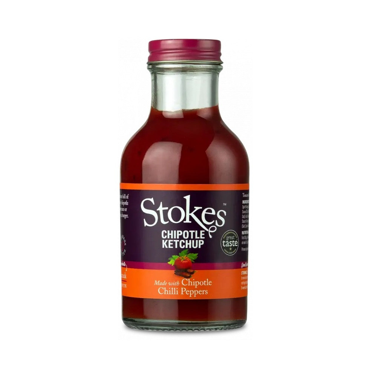 Stokes Rich & Smoky Chipotle Ketchup 300g  (Case of 6) - Three Lions Pantry