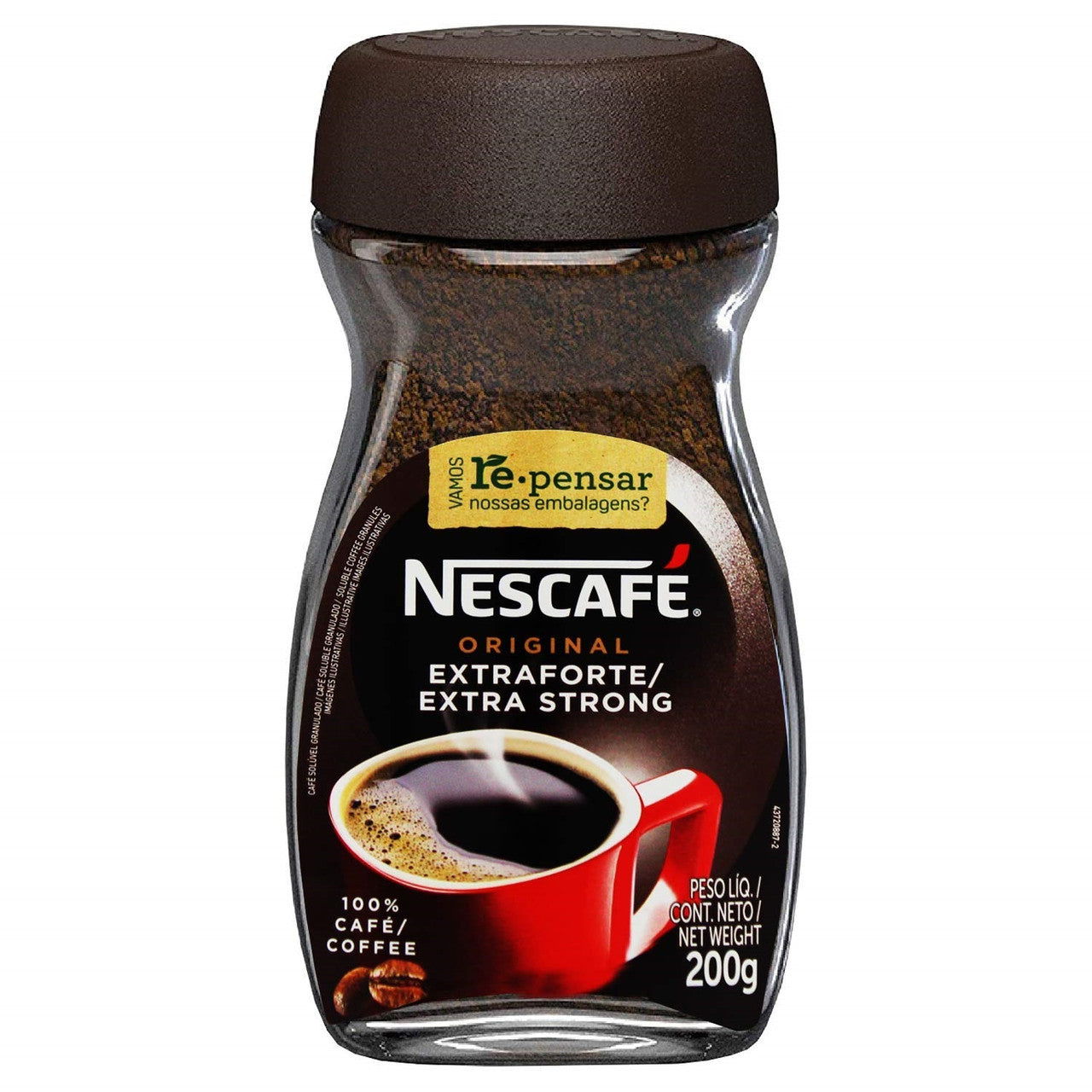 Nescafe Original Extra Forte/Strong Instant Coffee 200G  (Case of 12) - Three Lions Pantry