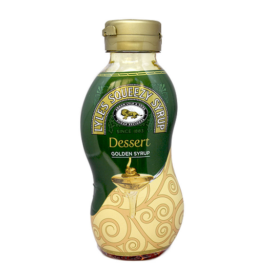 Tate & Lyle's Dessert Golden Syrup Squeezy 11oz  (Case of 6) - Three Lions Pantry