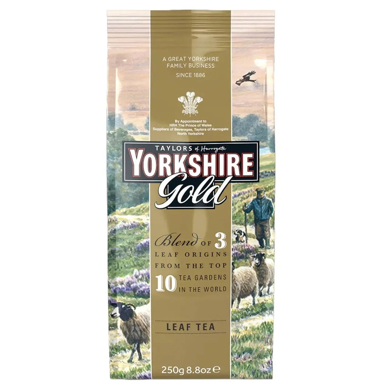 Taylors of Harrogate Yorkshire Gold Loose Leaf  Tea 250g  (Case of 6) - Three Lions Pantry