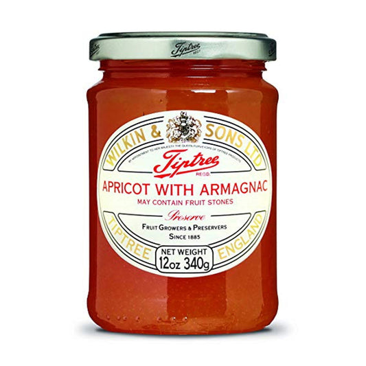 Tiptree Apricot & Armagnac Preserve 340g  (Case of 6) - Three Lions Pantry