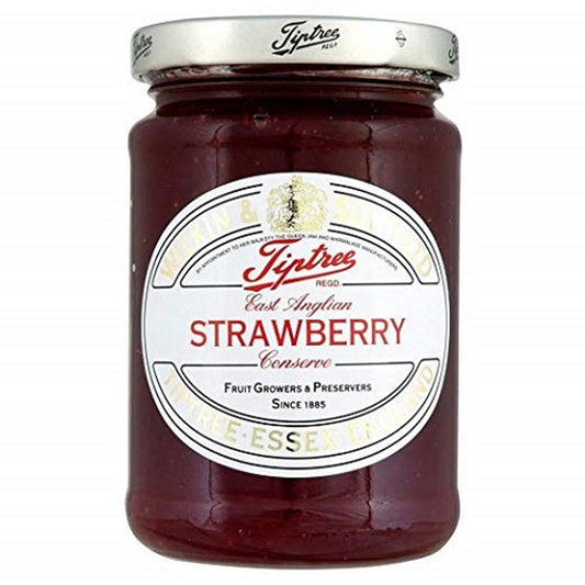 Tiptree East Anglian Strawberry Conserve 340g  (Case of 6) - Three Lions Pantry