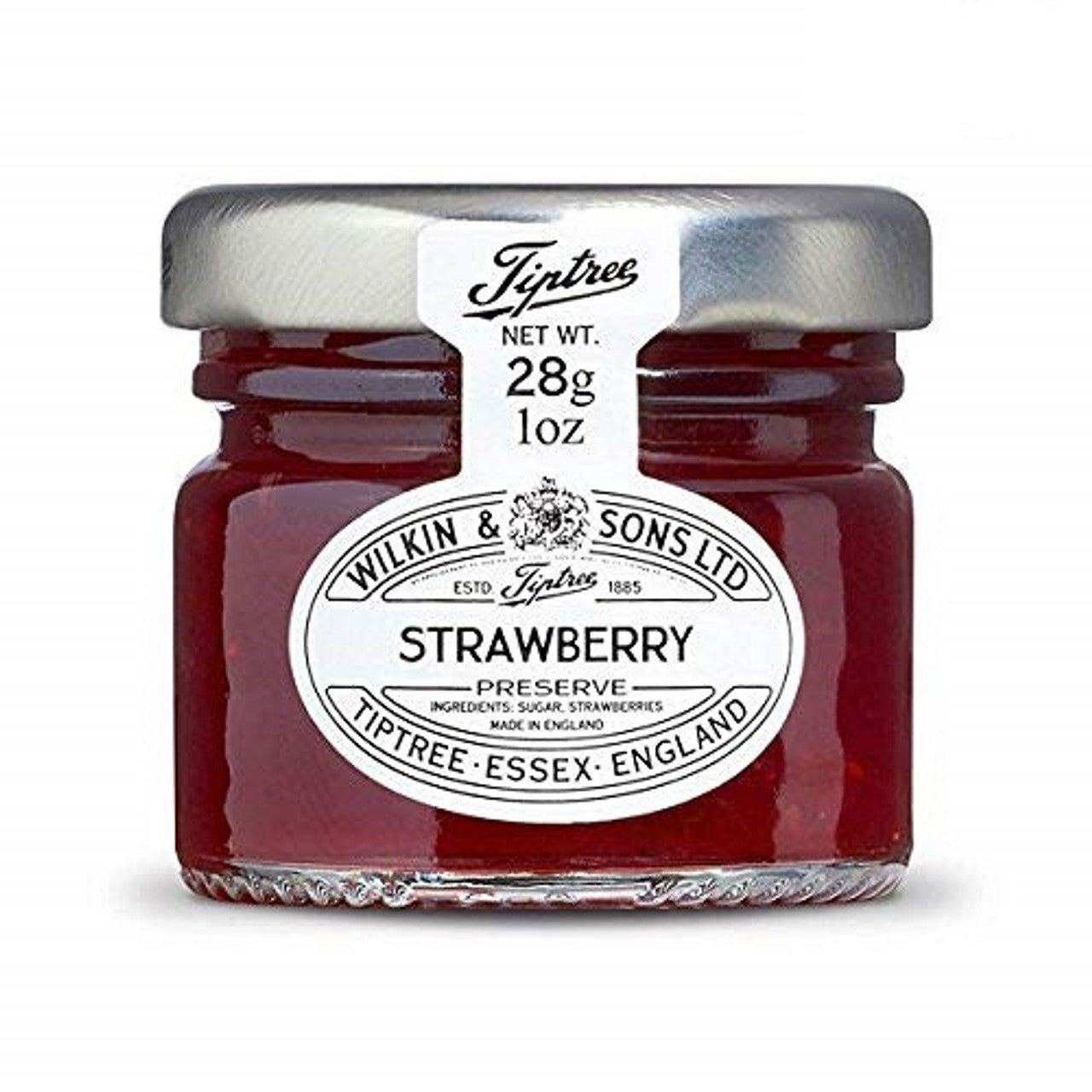 Tiptree mini strawberry preserve 1oz  (Case of 72) - Three Lions Pantry