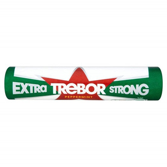 Trebor Extra Strong Mint 41.3g  (Case of 40) - Three Lions Pantry