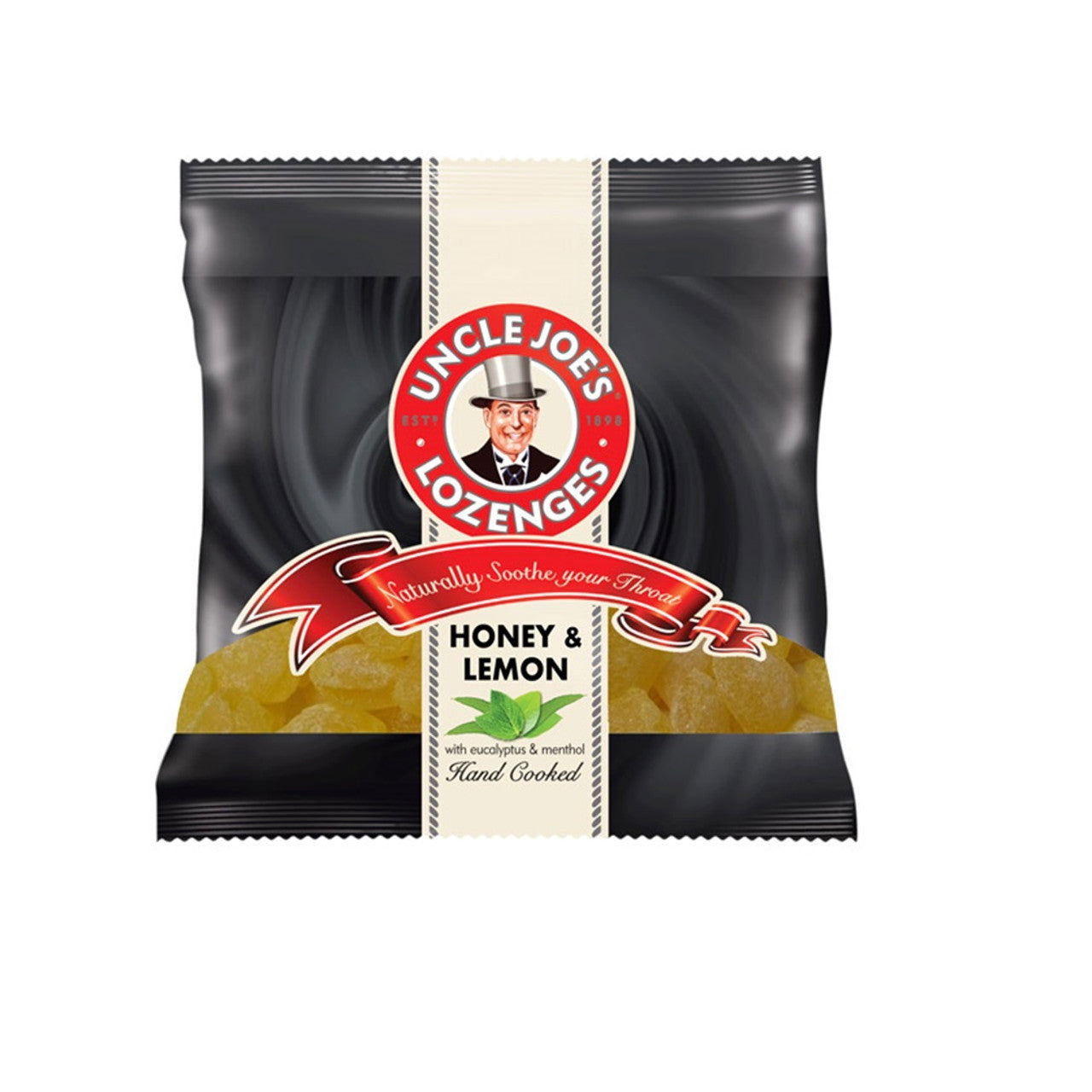 Uncle Joe's Honey & Lemon Lozenge 70g Bag  (Case of 12) - Three Lions Pantry