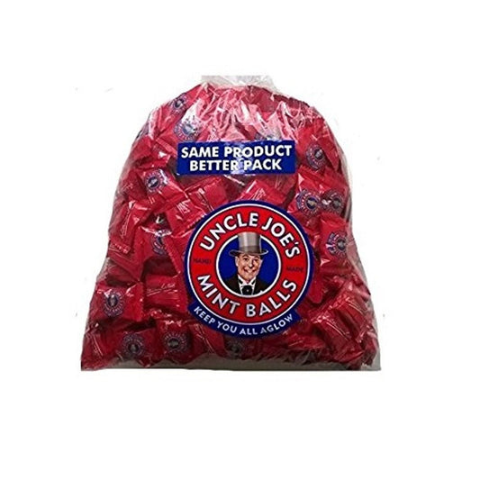 Uncle Joe's Mint Balls 2kg  (Case of 1) - Three Lions Pantry
