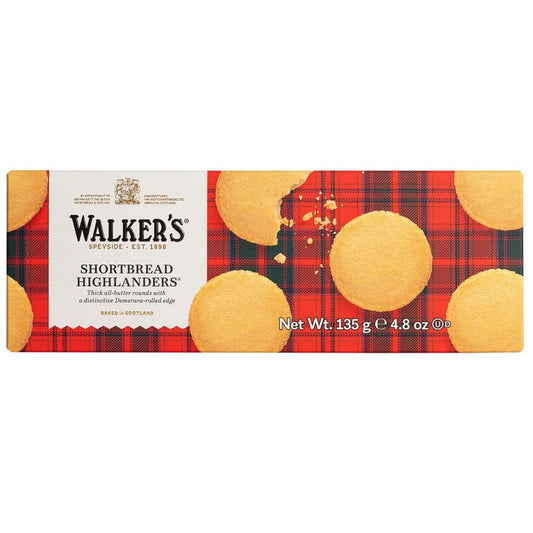 Walkers Classic Shortbread Highlanders 4.8oz (Case of 12) - Three Lions Pantry