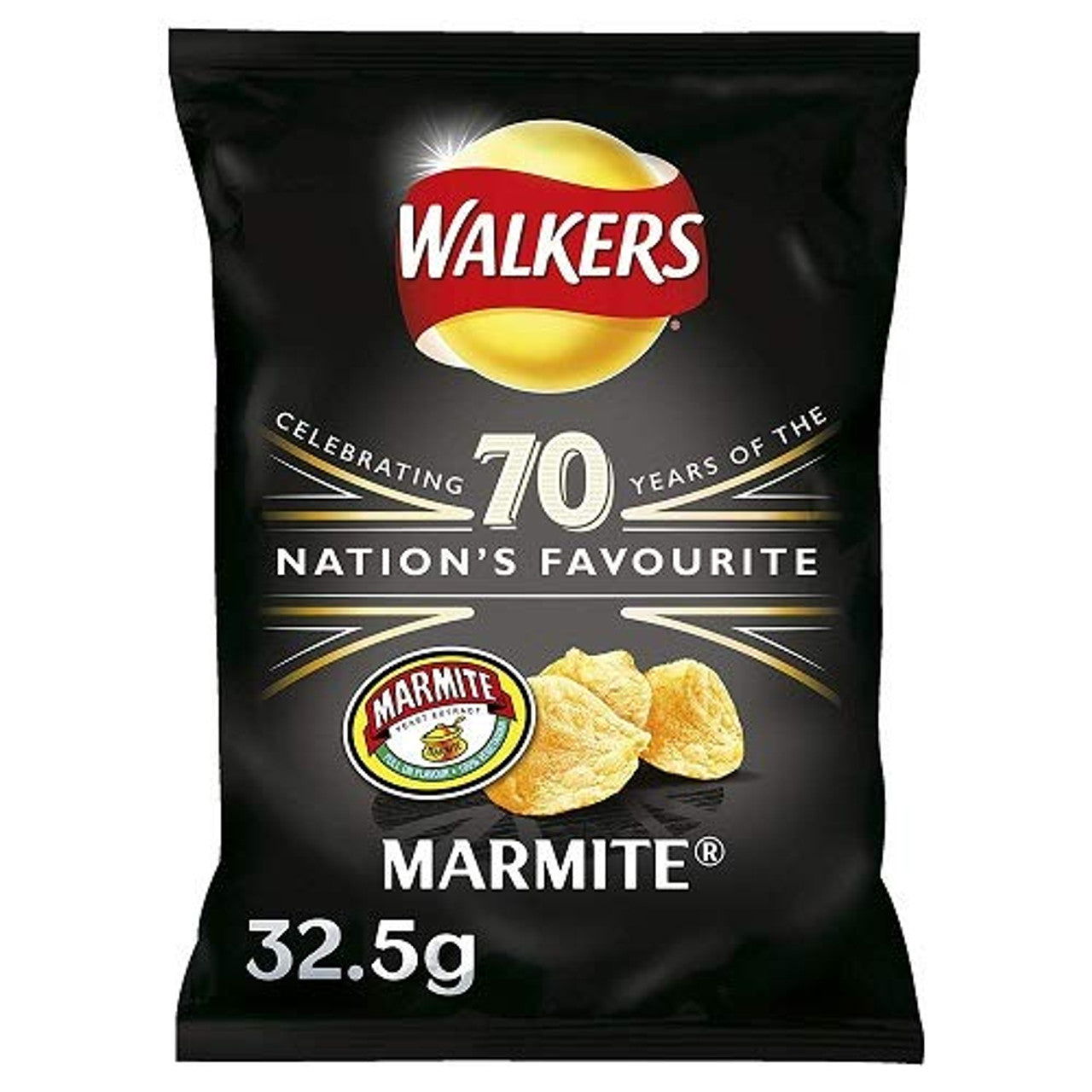 Walkers Marmite  (Case of 32) - Three Lions Pantry