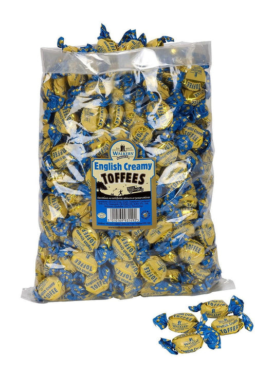 Walkers Nonsuch English Creamy Toffees 2.5kg  (Case of 4) - Three Lions Pantry