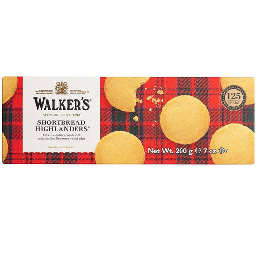 Walkers Shortbread Highlanders 7oz (Case of 12) - Three Lions Pantry