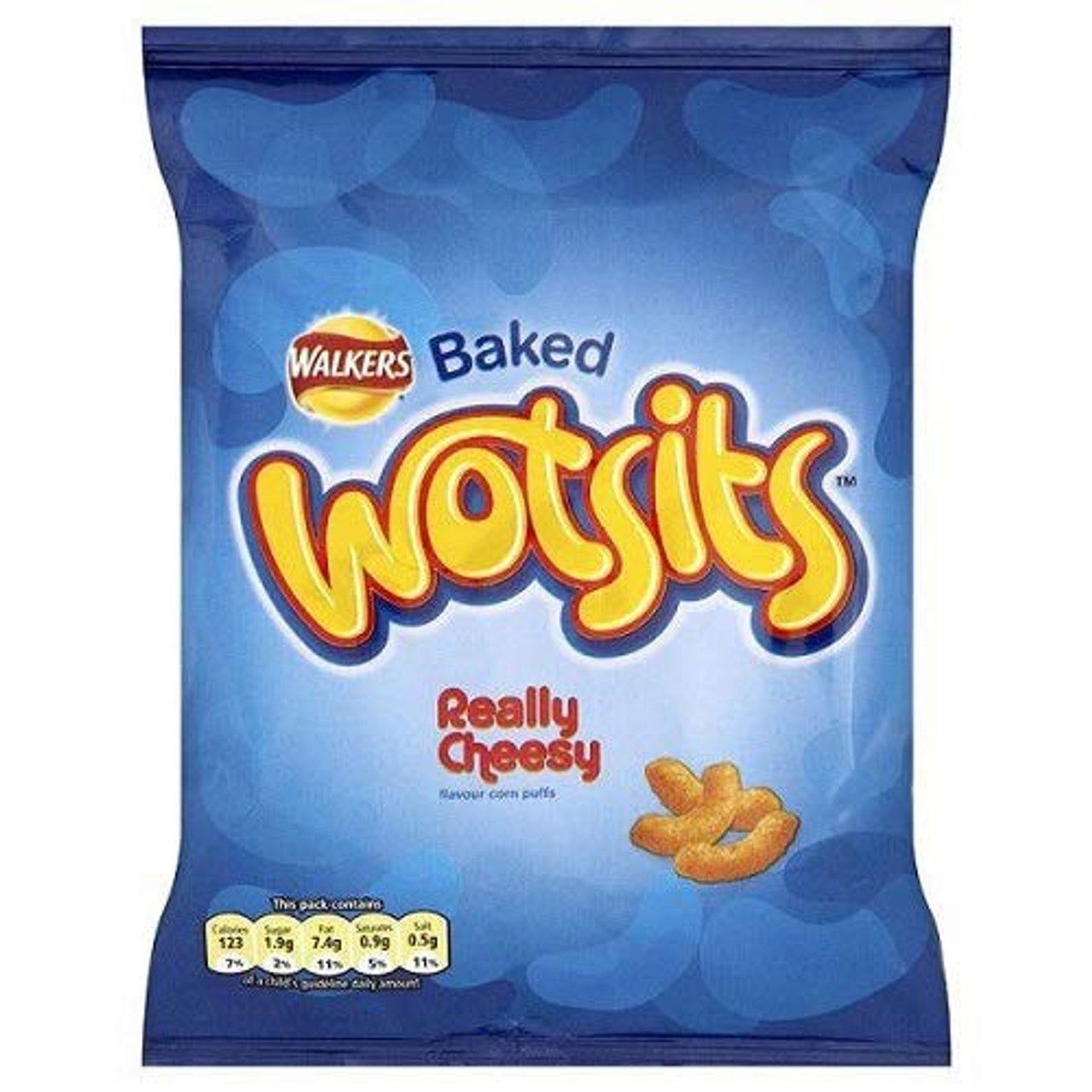 Walkers Wotsits Cheese 22.5g  (Case of 32) - Three Lions Pantry