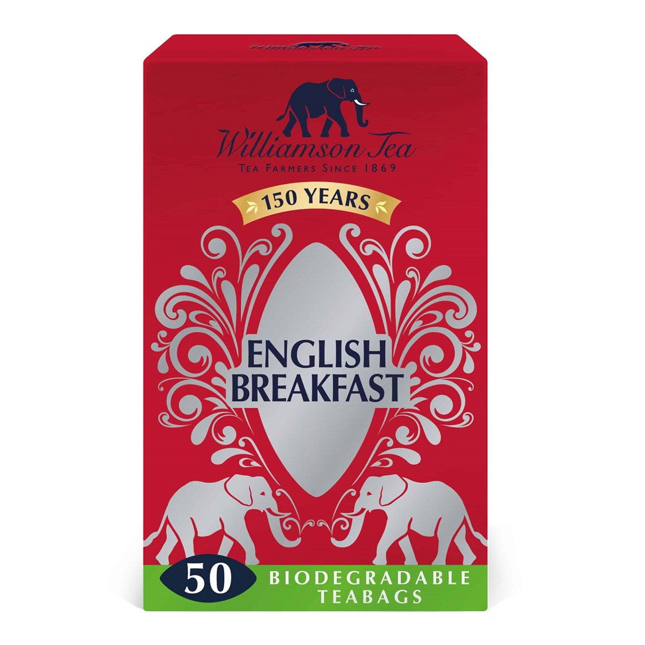 Williamson English Breakfast Tea 50ct (Case of 6) - Three Lions Pantry