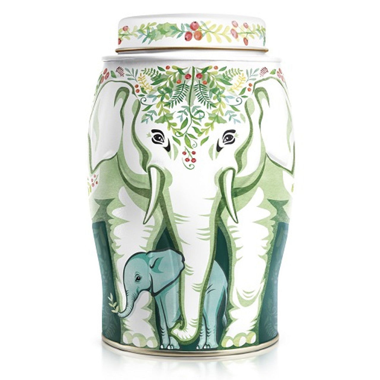 Williamson Tea Caddy Elephant - Winter Wreath Christmas Blend 40's (Case of 6) - Three Lions Pantry