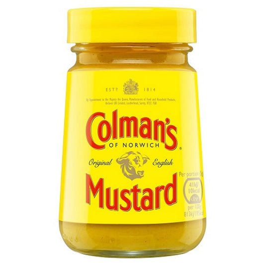 Colmans Mustard wet / paste 100g  (Case of 8) - Three Lions Pantry